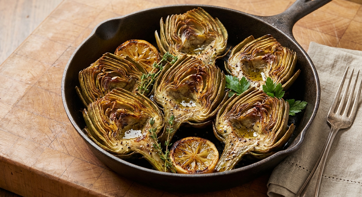 Roasted Artichokes