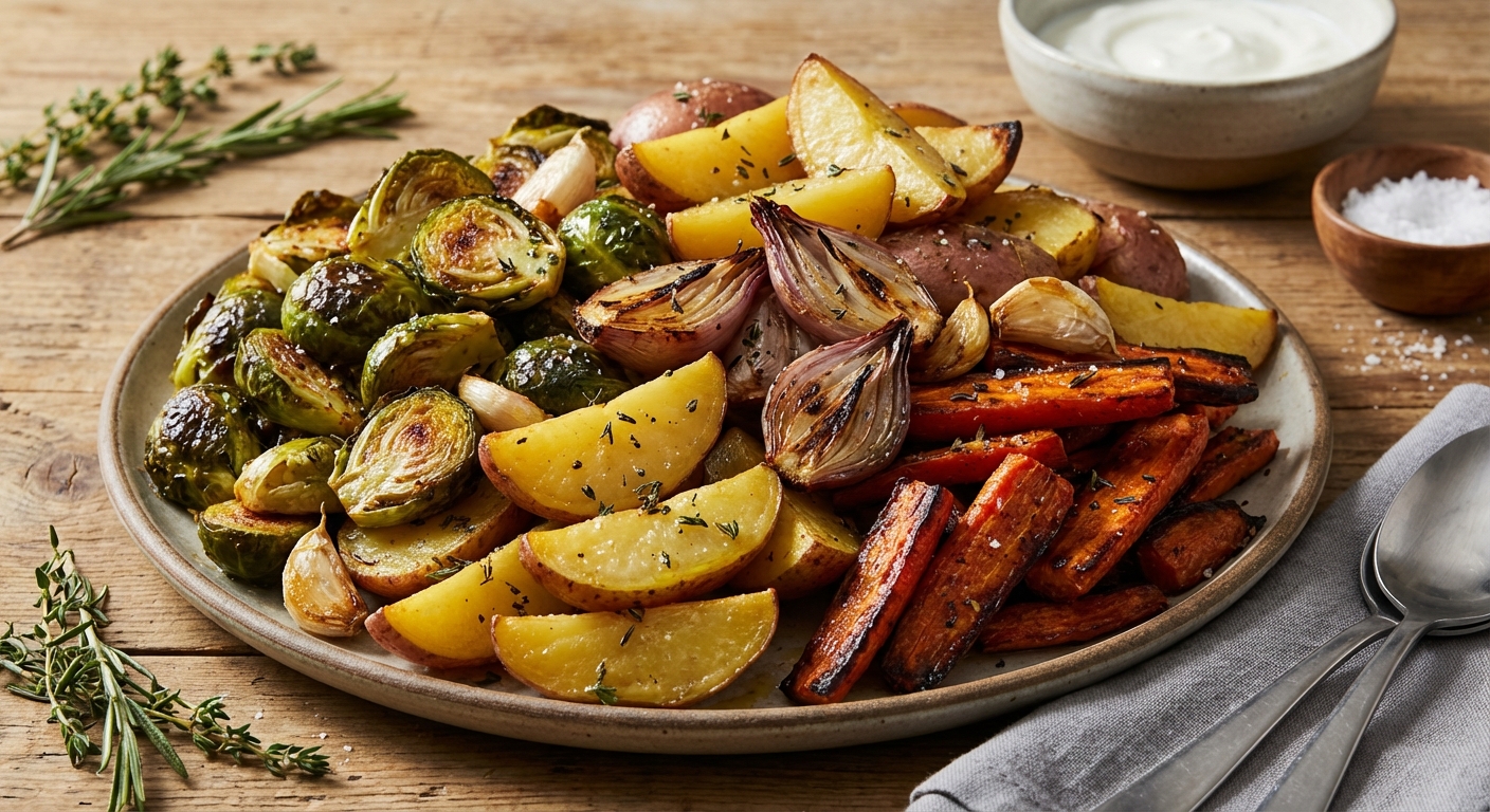 Roasted Winter Vegetable Salad