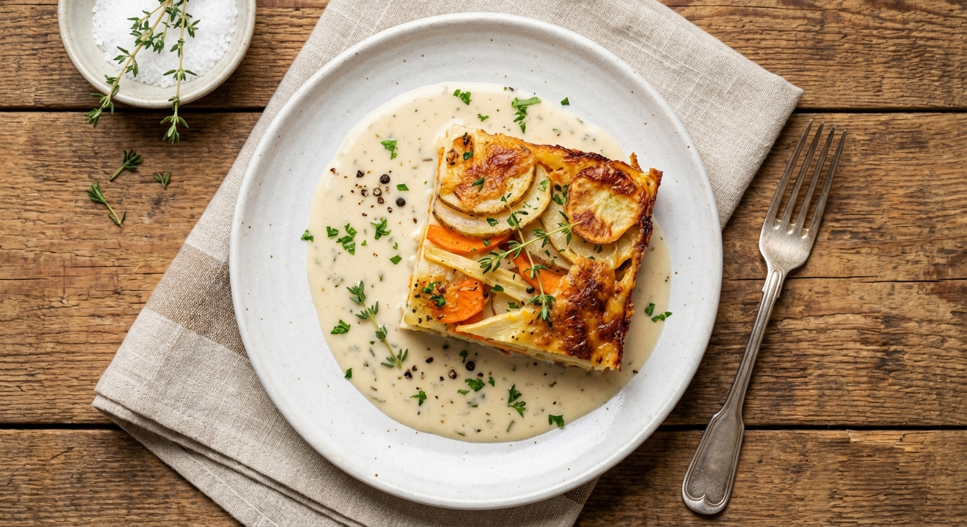 Root Vegetable Gratin