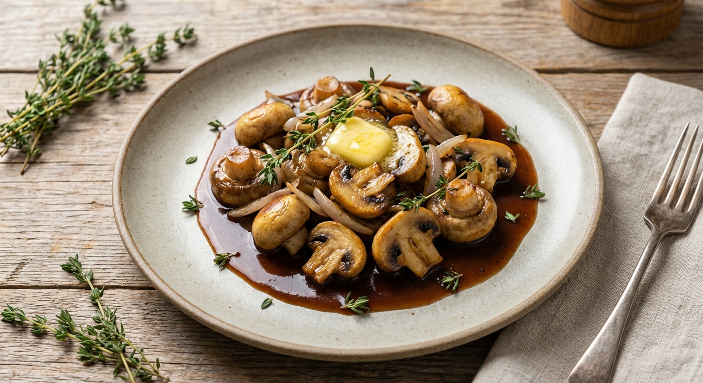 Sautéed Mushrooms with Shallots and Thyme
