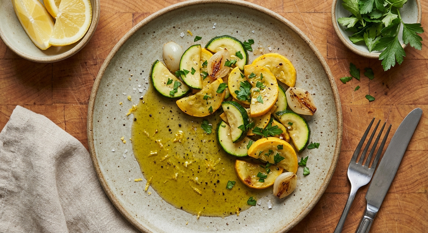 Sautéed Zucchini or Yellow Summer Squash