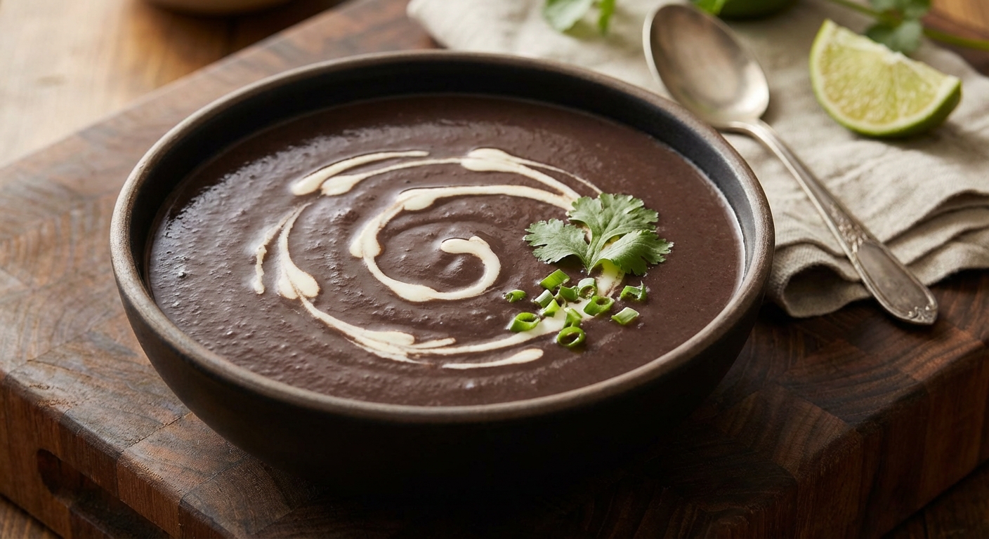 Savory Black Bean Soup