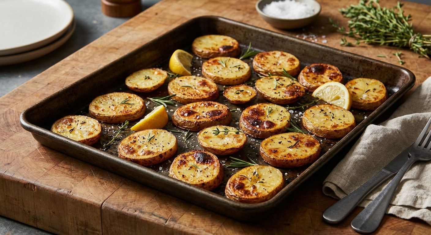 Sheet-Pan Roasted Potato Slices