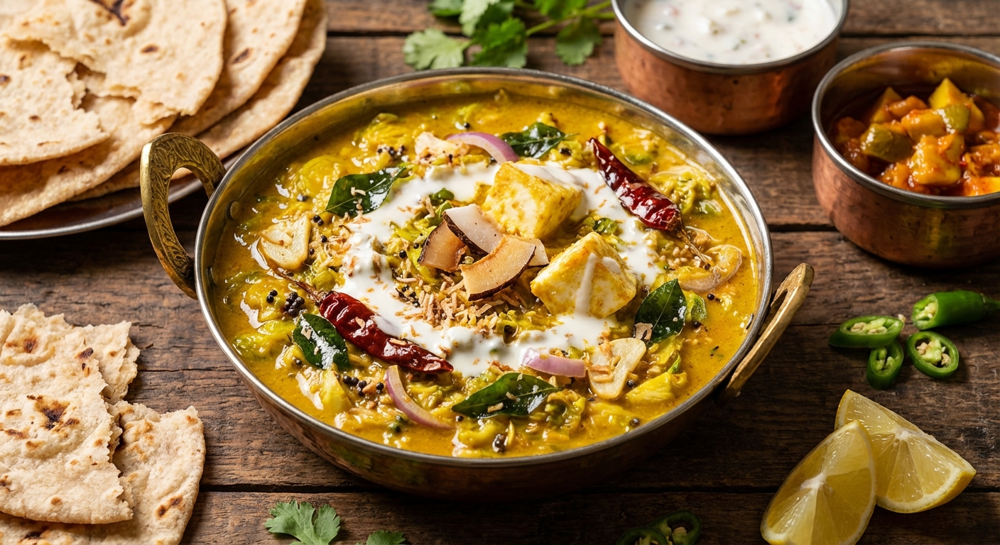 Shredded Brussels Sprout Thoran