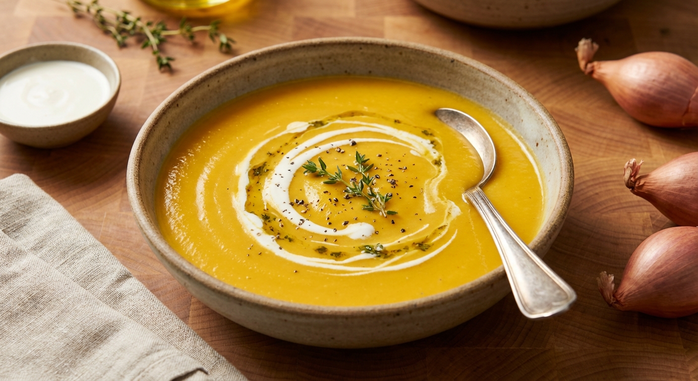 Silky Butternut Squash Soup