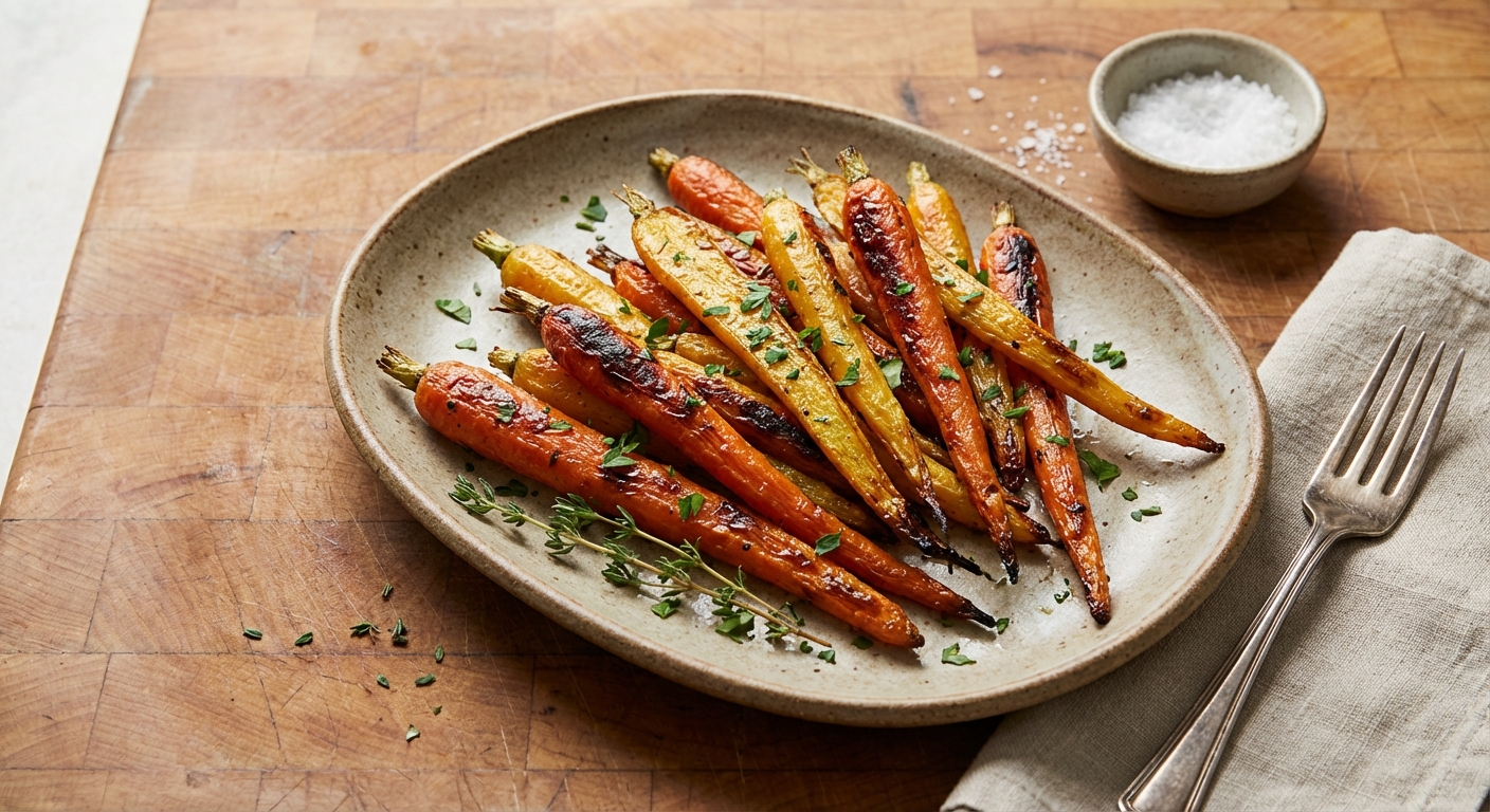 Simple Roasted Carrots