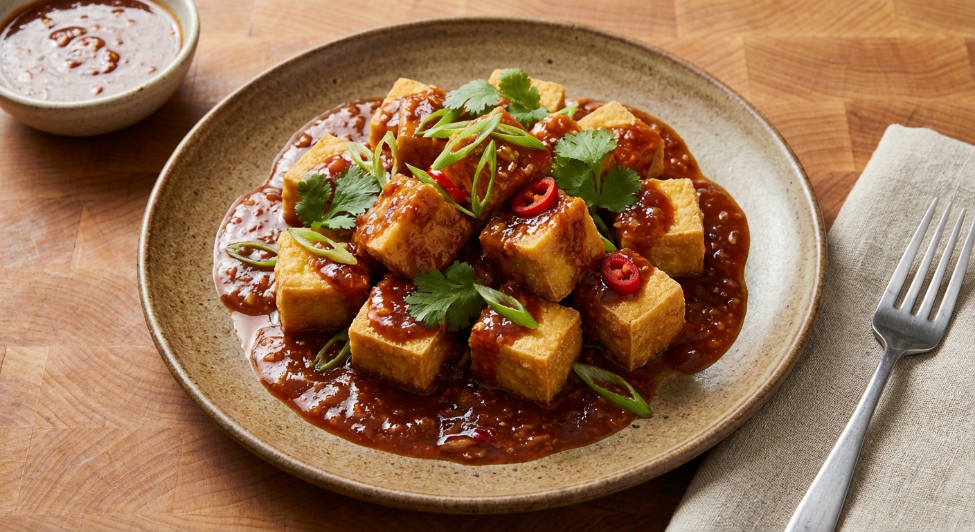 Singaporean Chili Tofu