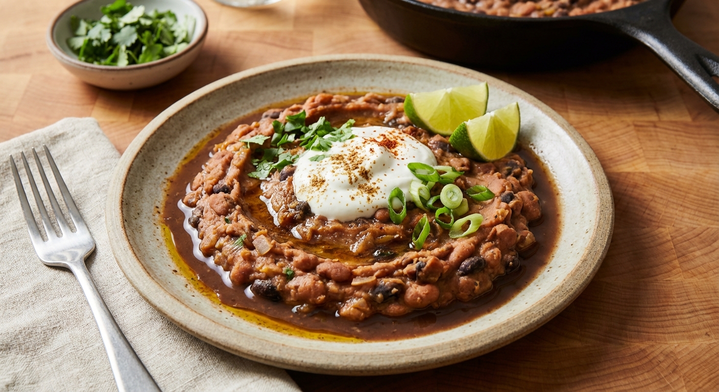 Skillet Refried Beans