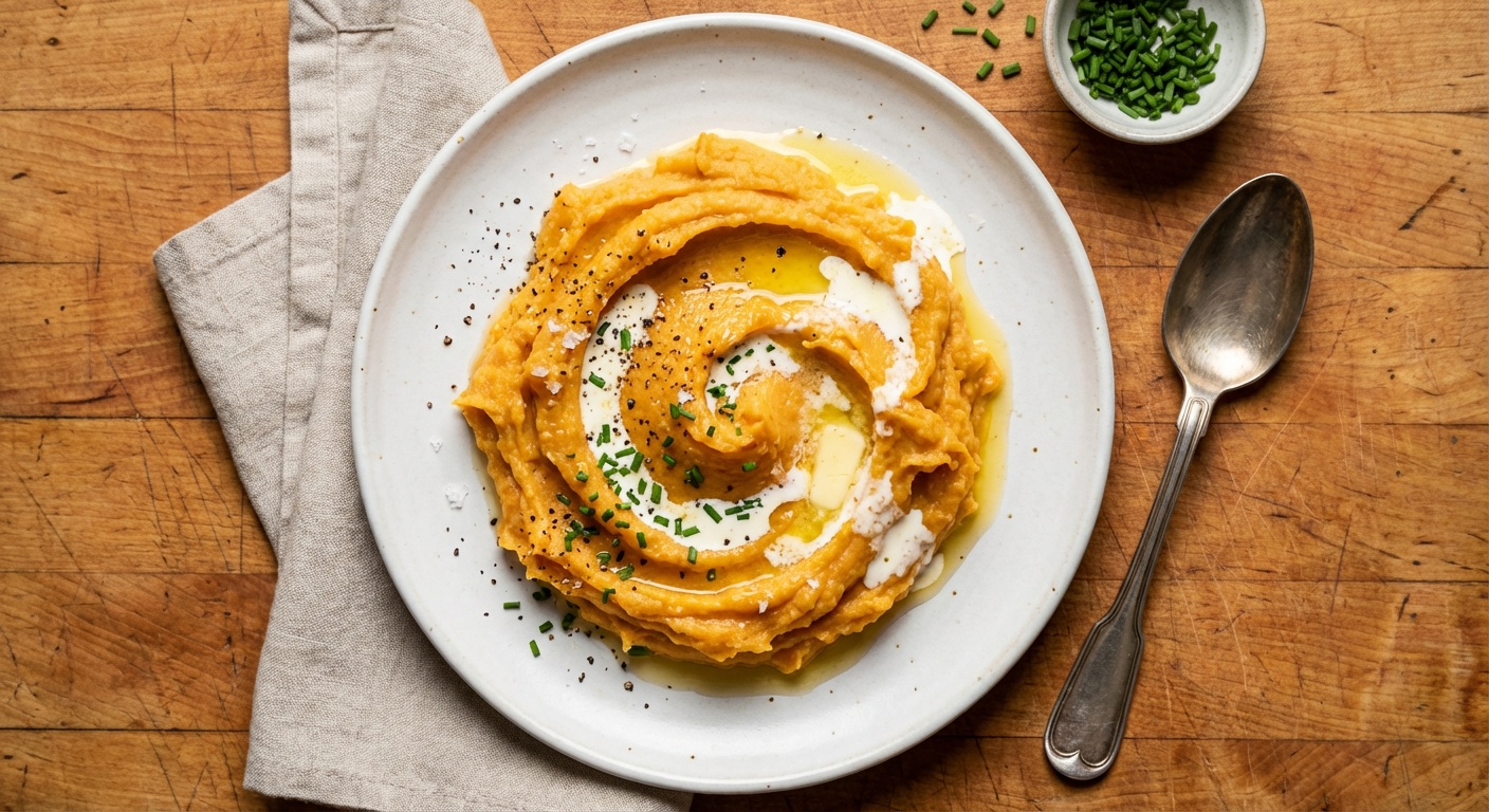 Slow-Simmered Sweet Potato Mash