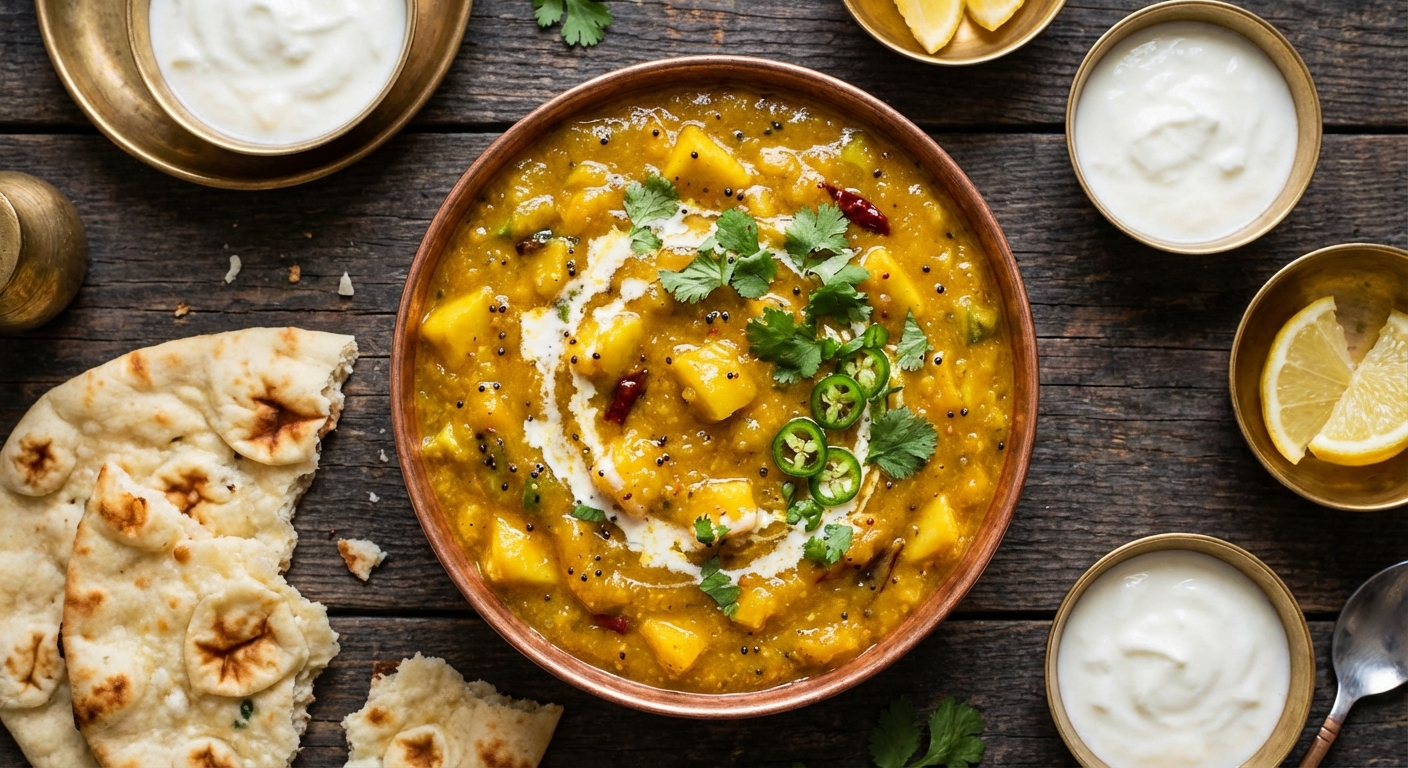 Sour Mango + Jaggery Chutney