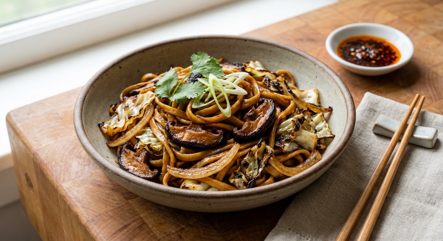 Soy Sauce-Braised Noodles