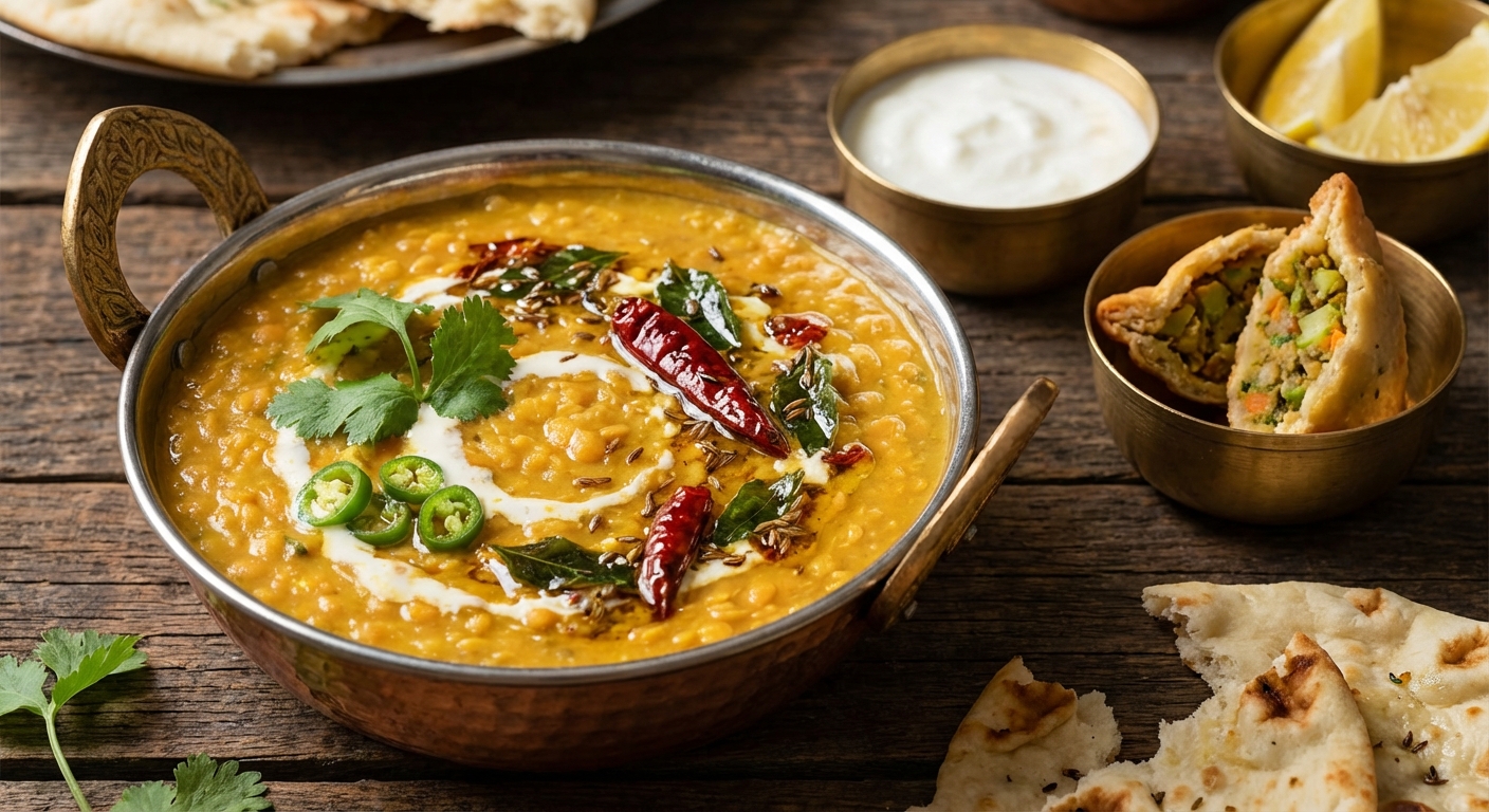 Spiced Red Lentils (Masoor Dal)