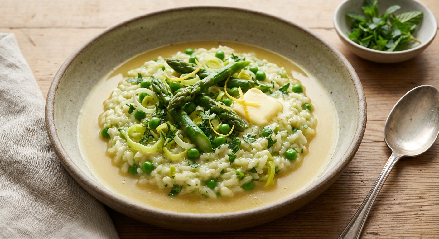 Spring Vegetable Risotto
