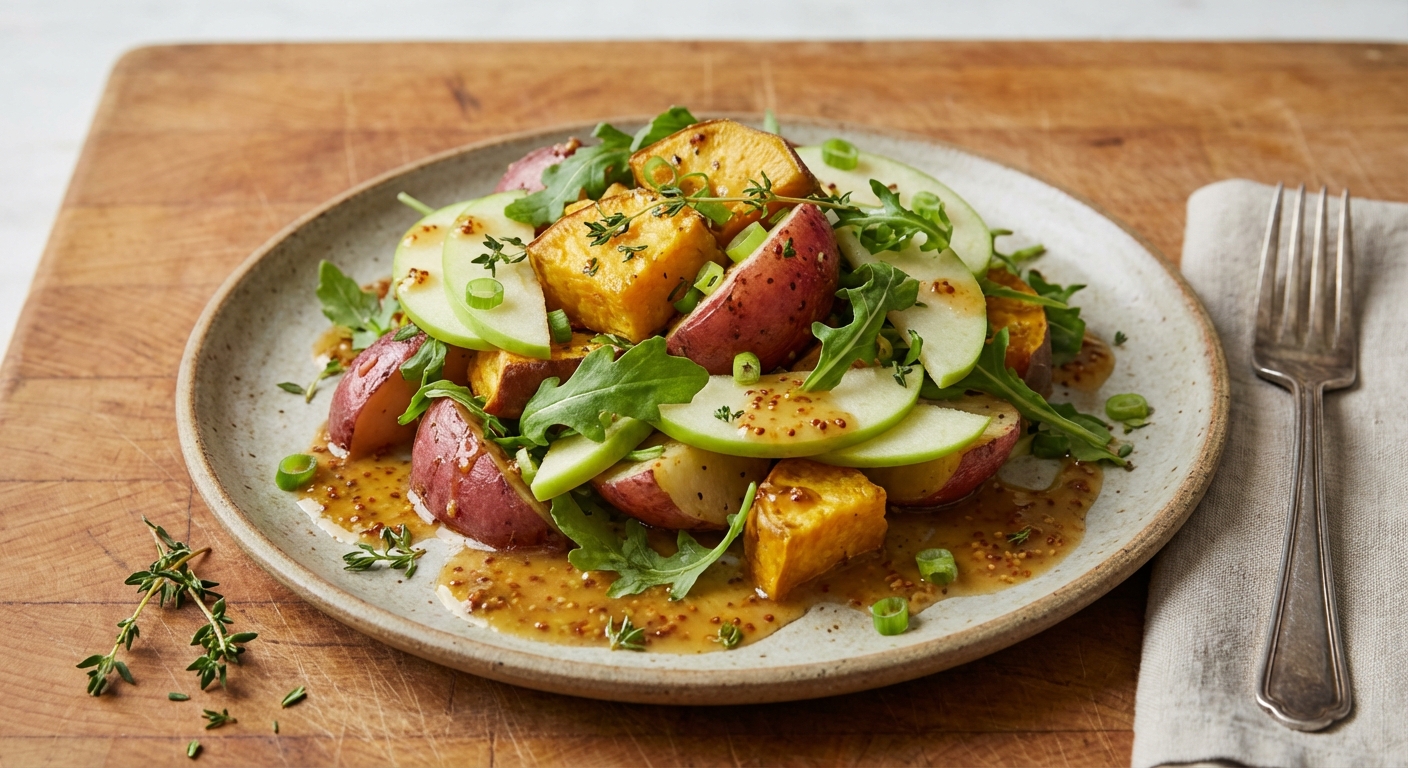 Sweet and Red Potato Salad