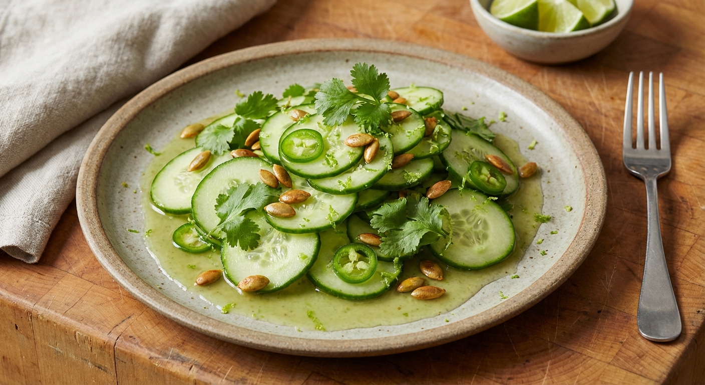 Thai-Style Cucumber Salad with Pepitas
