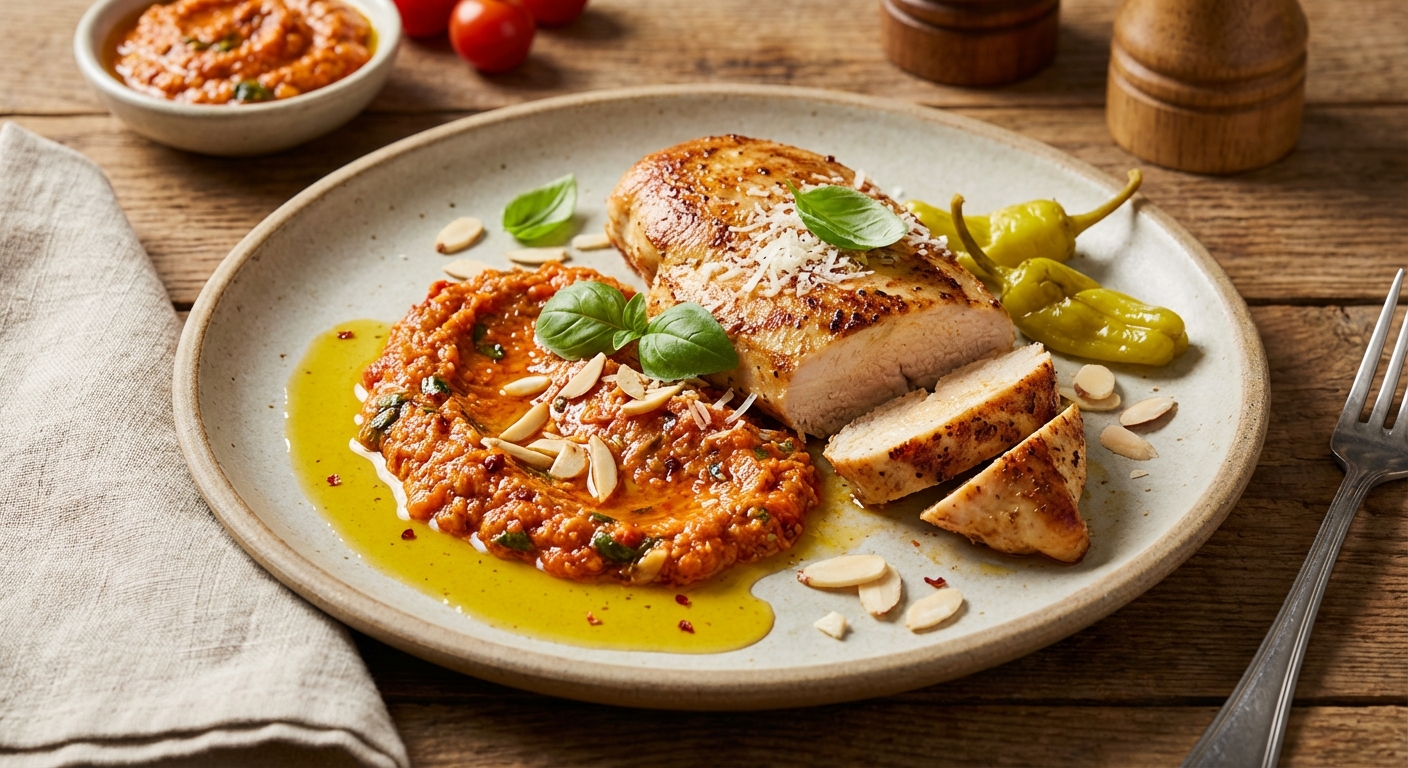 Tomato and Almond Pesto