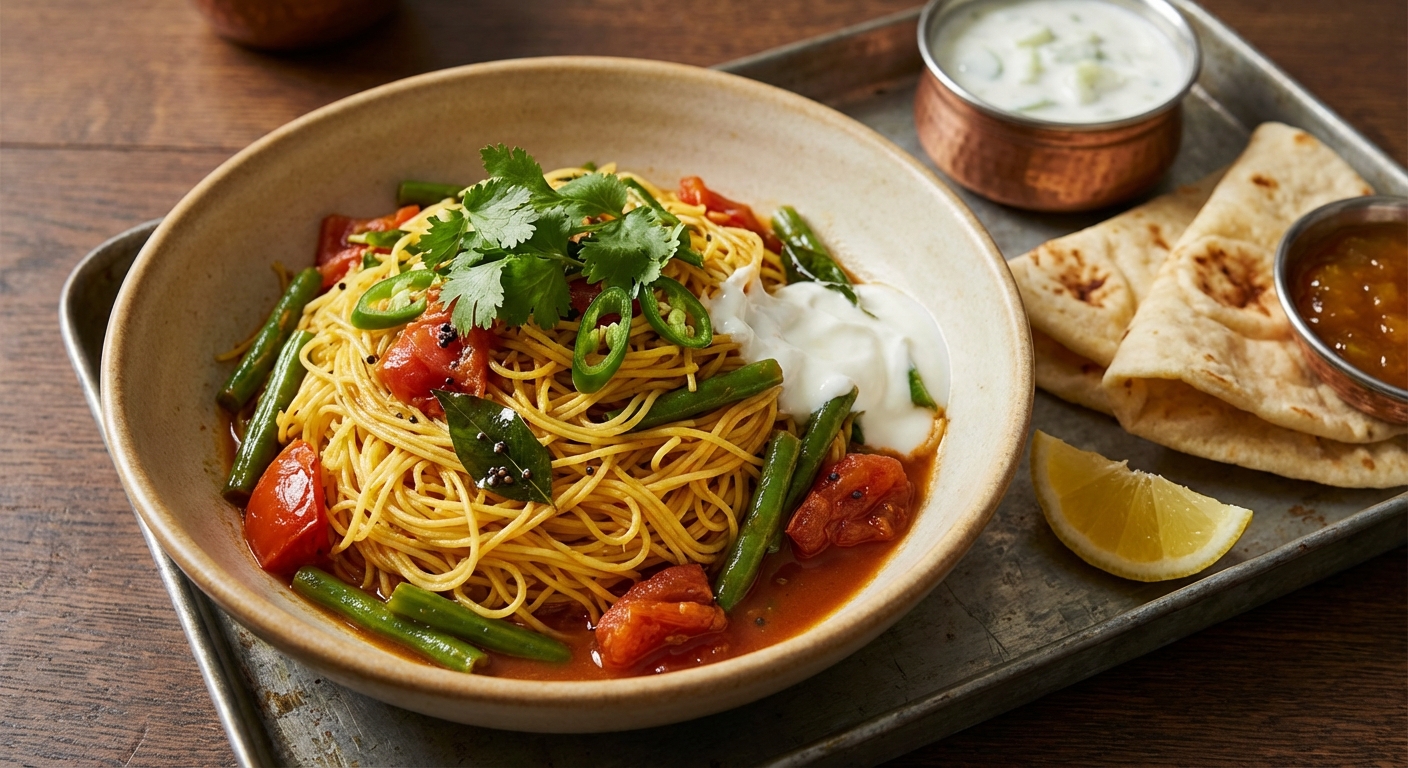 Tomato + Green Bean Sevai