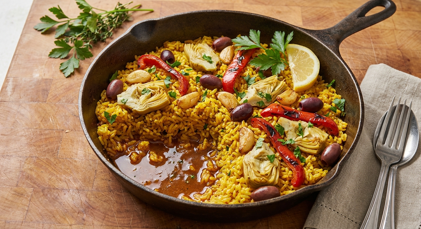 Vegetable Paella