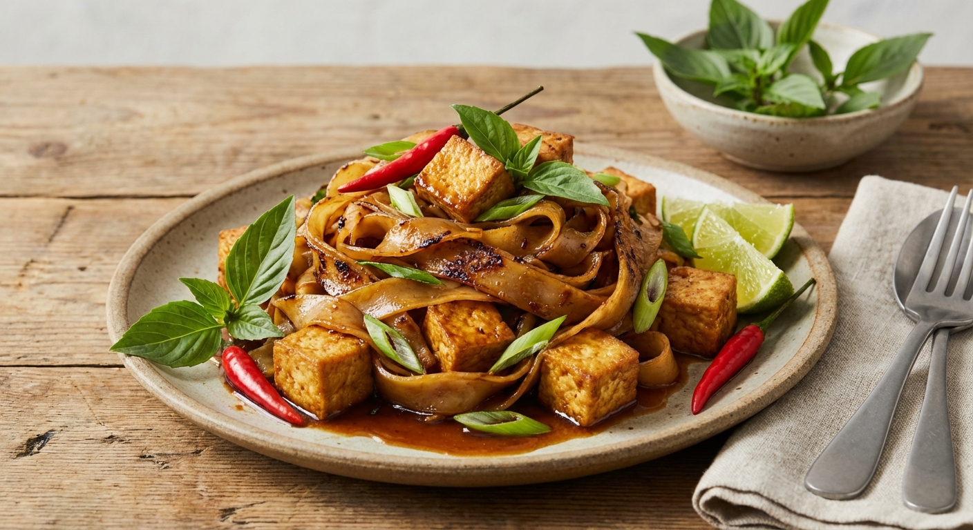 Vegetarian Drunken Noodles