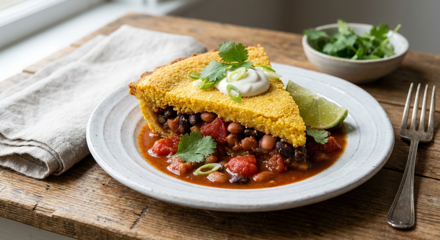 Vegetarian Tamale Pie