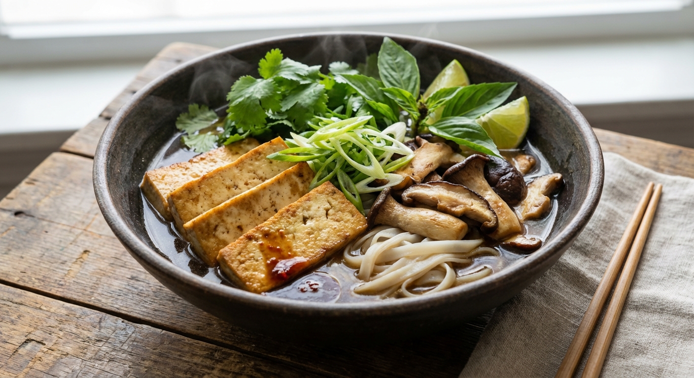 Vietnamese Mushroom Pho