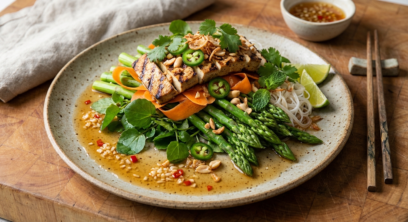Vietnamese-Style Asparagus Salad