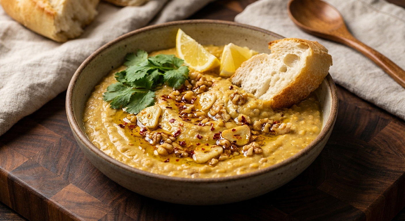 Walnut-Garlic Skordalia