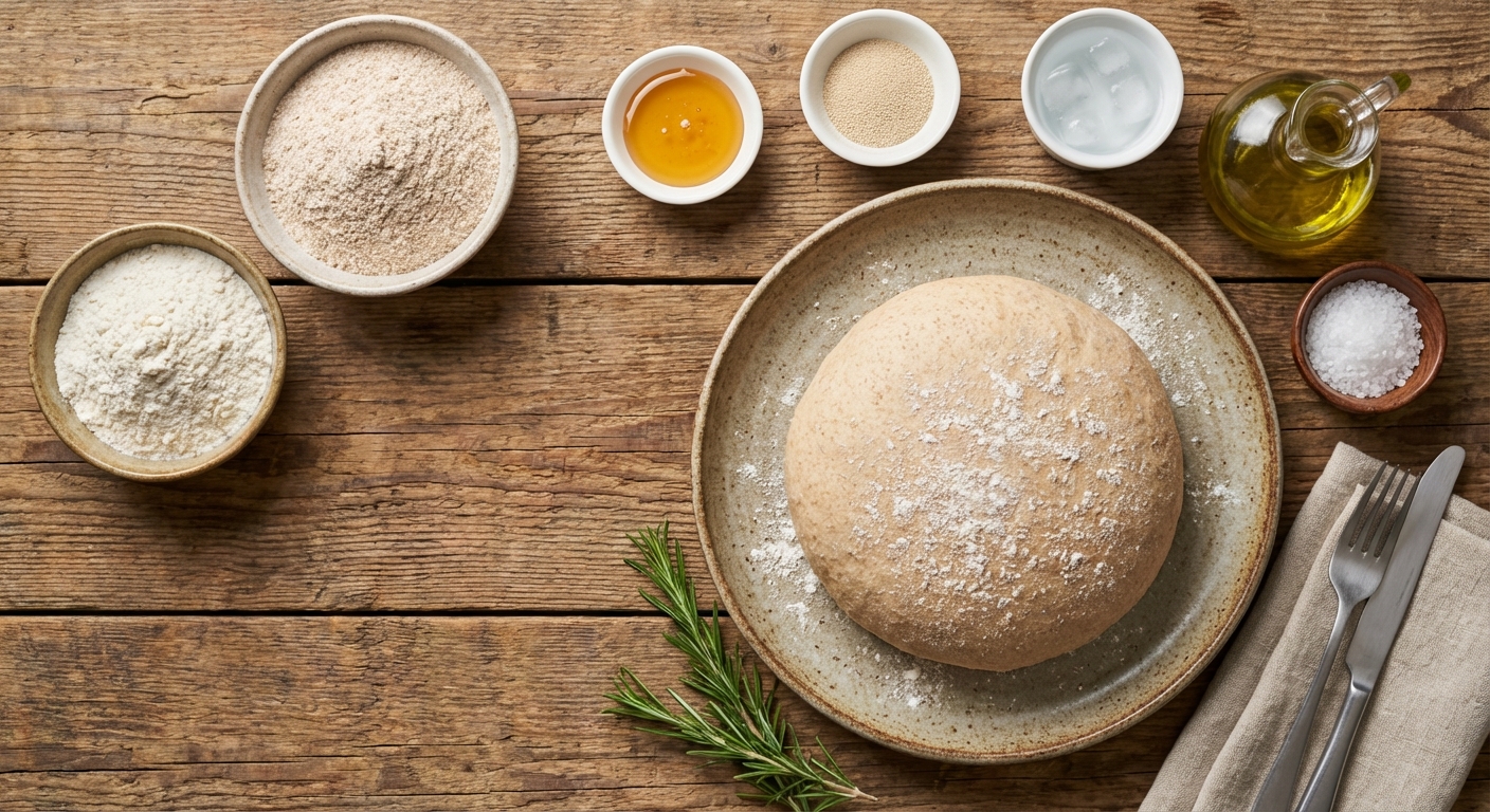 Whole Wheat Pizza Dough