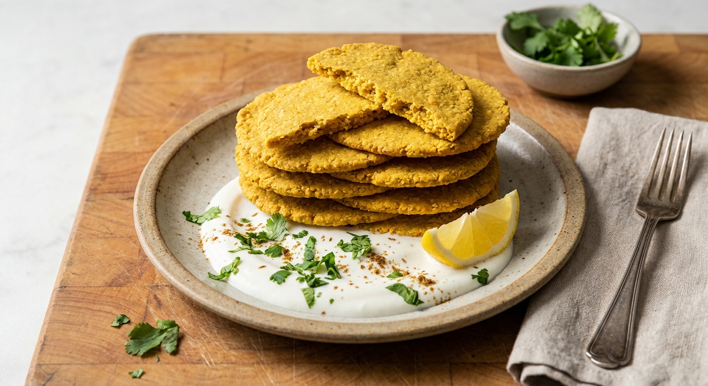 Yellow Split Pea Crackers