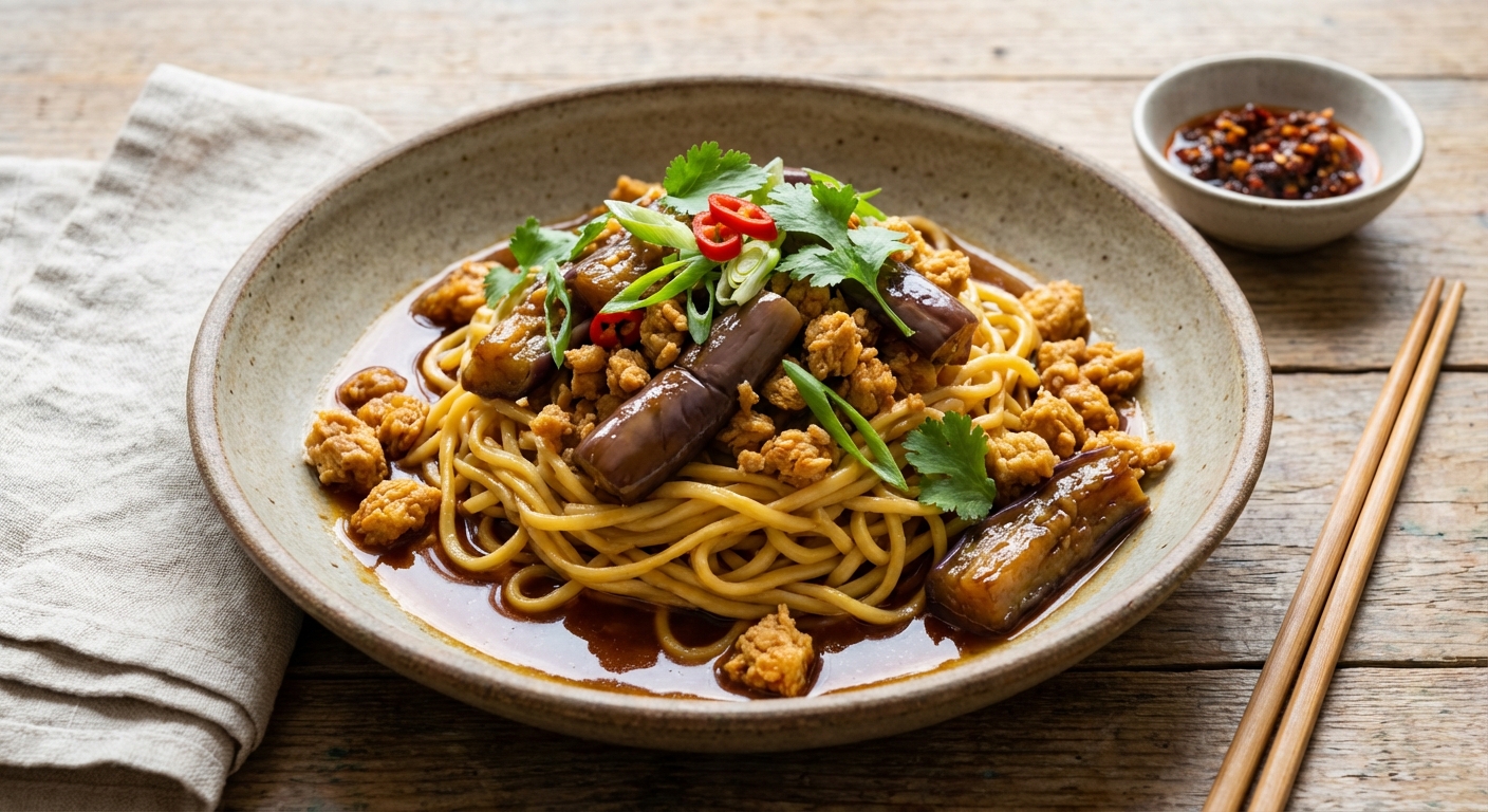 Yuxiang Eggplant Noodles